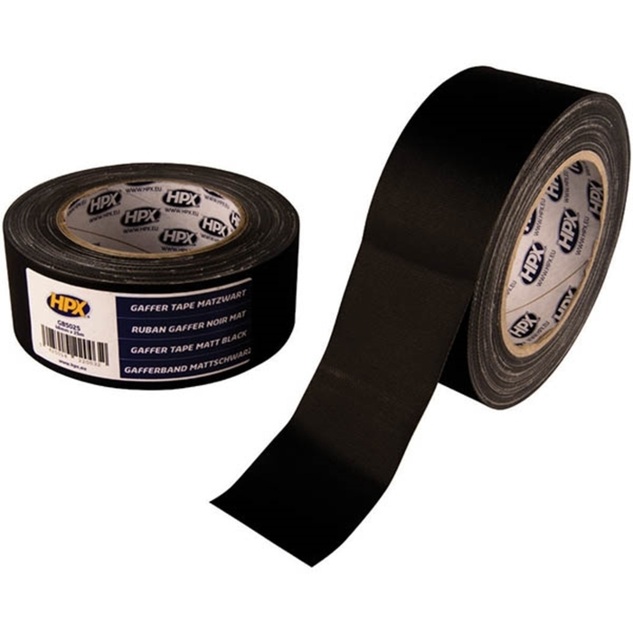 Gaffer tape μαύρη ματ 48mmx25m GB5025 Gaffer tape μαύρη ματ 48mmx25m GB5025