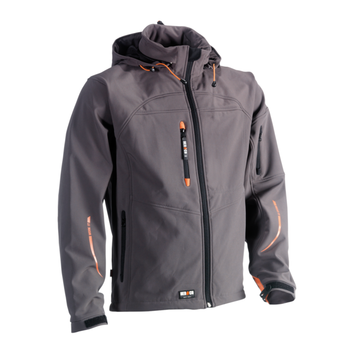ΜΠΟΥΦΑΝ SOFTSHELL POSEIDON ΓΚΡΙ 23MJC0902GY