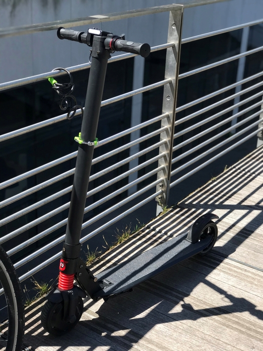 Συρματόσχοινο-χειροπέδα ποδηλάτου/e-scooter 1m Φ8mm 8275EURDPROBLK