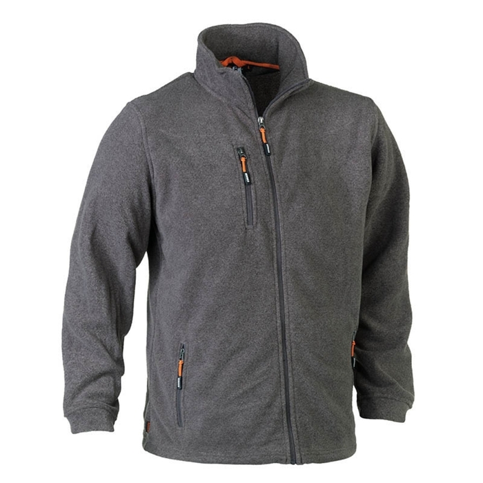 ΖΑΚΕΤΑ FLEECE ILIAS ΓΚΡΙ M 22MJC1601GY-M