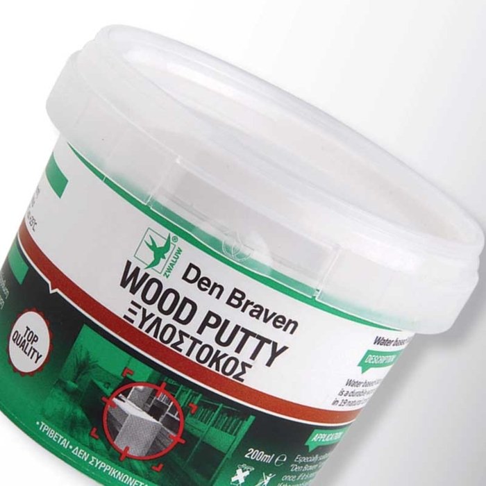DB WOOD-PUTTY ΞΥΛΟΣΤΟΚΟΣ ΝΕΡΟΥ 200GR ΚΑΡΥΔ.ΑΝΟΙΧΤΗ