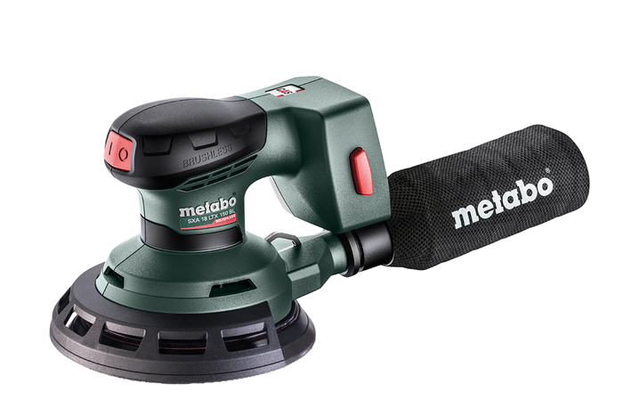 Metabo 18 Volt Έκκεντρο Τριβείο Μπαταρίας SXA 18 LTX 150 BL με 150 mm πέλμα λείανσης