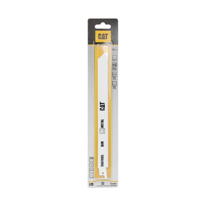 CAT Λάμα σπαθοσέγας μετάλλου 225mm S1122HF σετ:2τεμ. DA07005