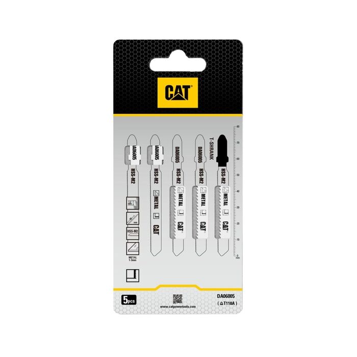 CAT Λάμα σέγας μετάλλου 75mm T118A σετ:5τεμ. DA06005