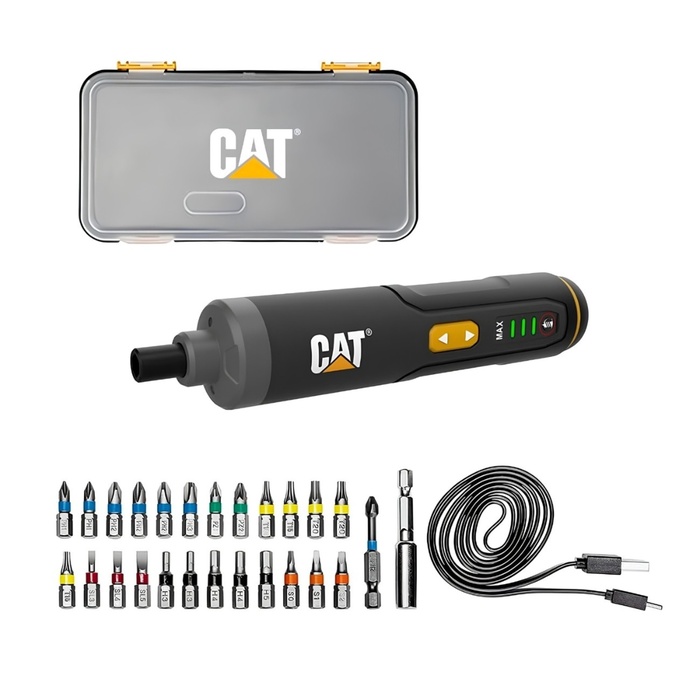 CAT Set Κατσαβίδι μπαταρίας 4V DX1110 CAT Set Κατσαβίδι μπαταρίας 4V DX1110