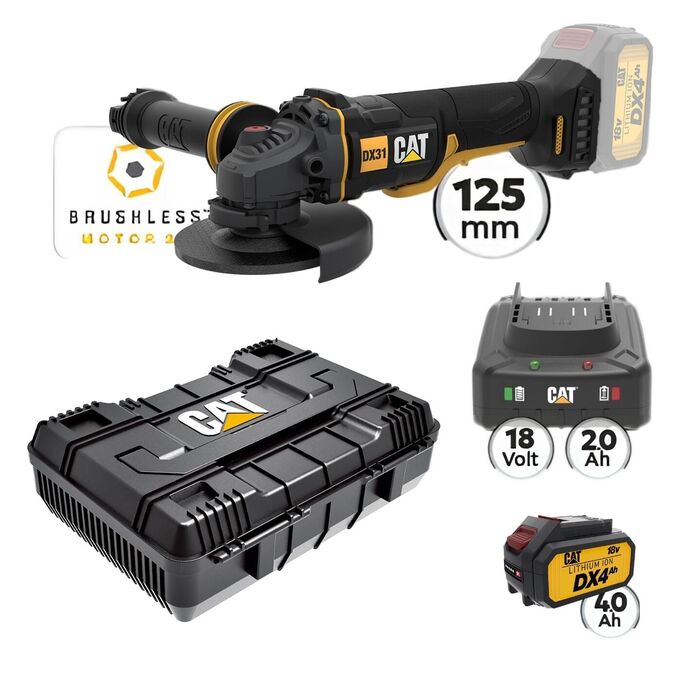 CAT Combo-27 Γωνιακός DX314B, Πλαστική βαλίτσα