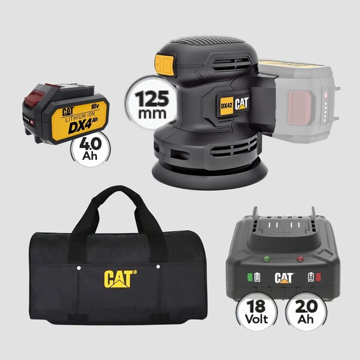 CAT Combo-40 Τριβείο DX42B, Τσάντα υφασμάτινη CAT Combo-40 Τριβείο DX42B, Τσάντα υφασμάτινη