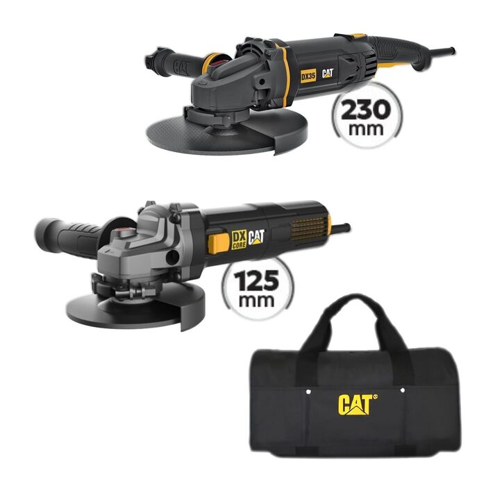 CAT Combo-55 Γωνιακός DX3065, Γωνιακός DX35, Τσάντα υφασμάτινη