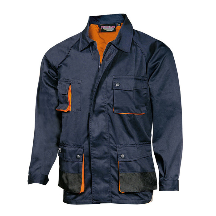 Working jacket NAVY/ORANGE