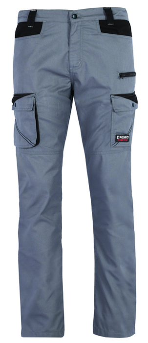 Working trouser strech GRAY/BLACK