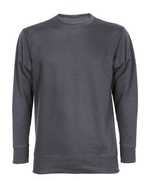 Fleece sweatshirt 330gsm COLORS CHARCOAL