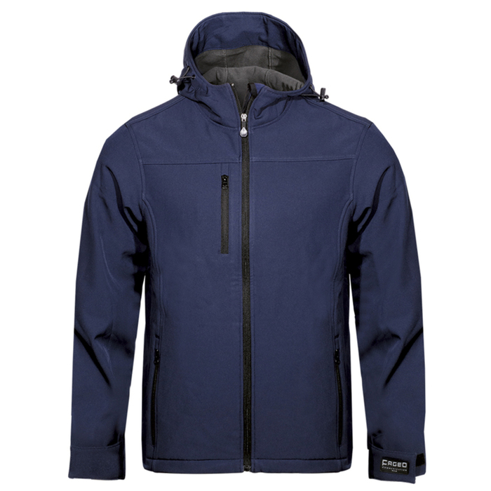 Jacket Soft shell with hood NAVY