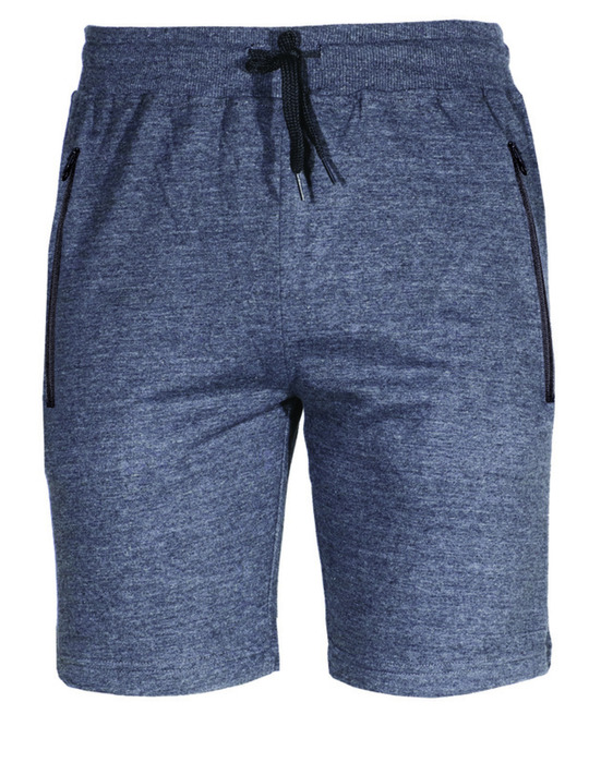 Men's short trousser with 2zipper pockets CHARCOAL