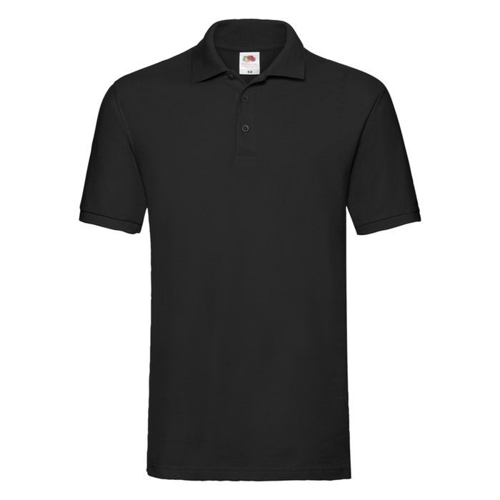 Ανδρικό Polo PREMIUM 180 COLORS 3XL BLACK Ανδρικό Polo PREMIUM 180 COLORS 3XL BLACK