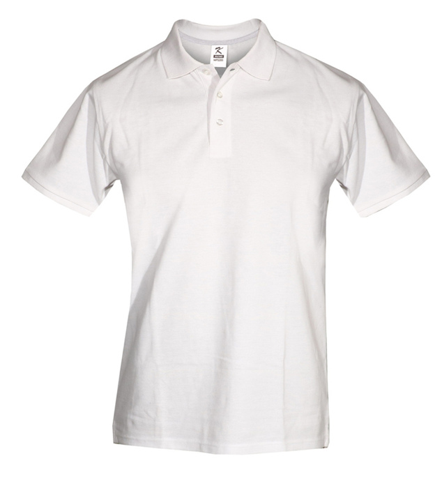Ανδρικό Polo 100%cotton 200gr WHITE WHITE