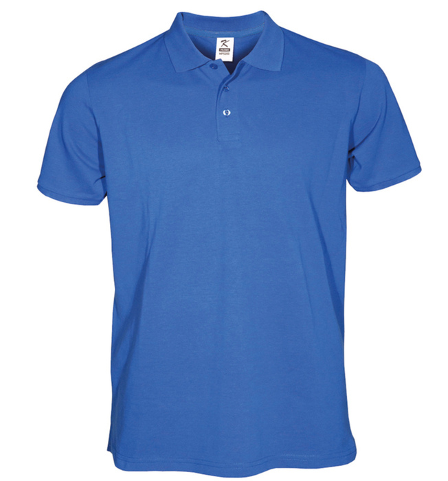 Men's Polo 100%cotton 200gr COLORS ROYAL BLUE