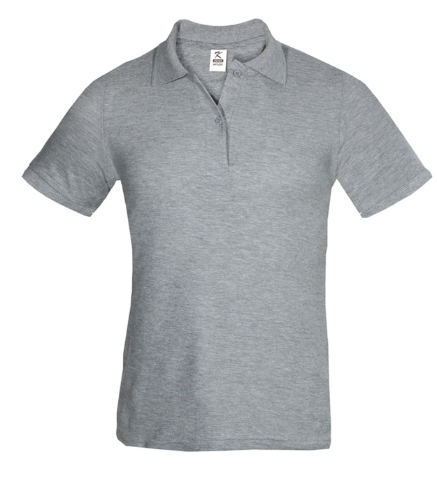 Men's Polo 100%cotton 200gr COLORS HEATHER GRAY