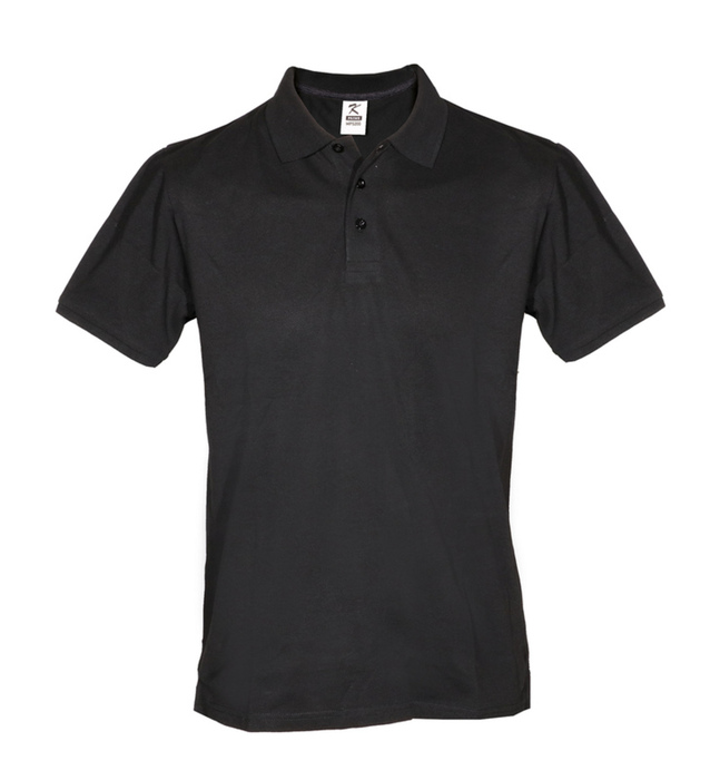 Ανδρικό Polo 100%cotton 200gr COLORS BLACK Ανδρικό Polo 100%cotton 200gr COLORS BLACK