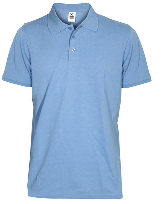 Men's Polo 100%cotton 200gr COLORS LIGHT BLUE