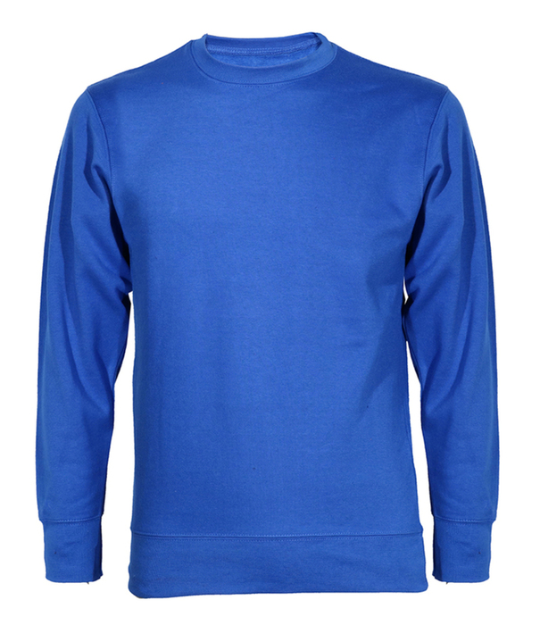Fleece sweatshirt COLORS ROYAL BLUE