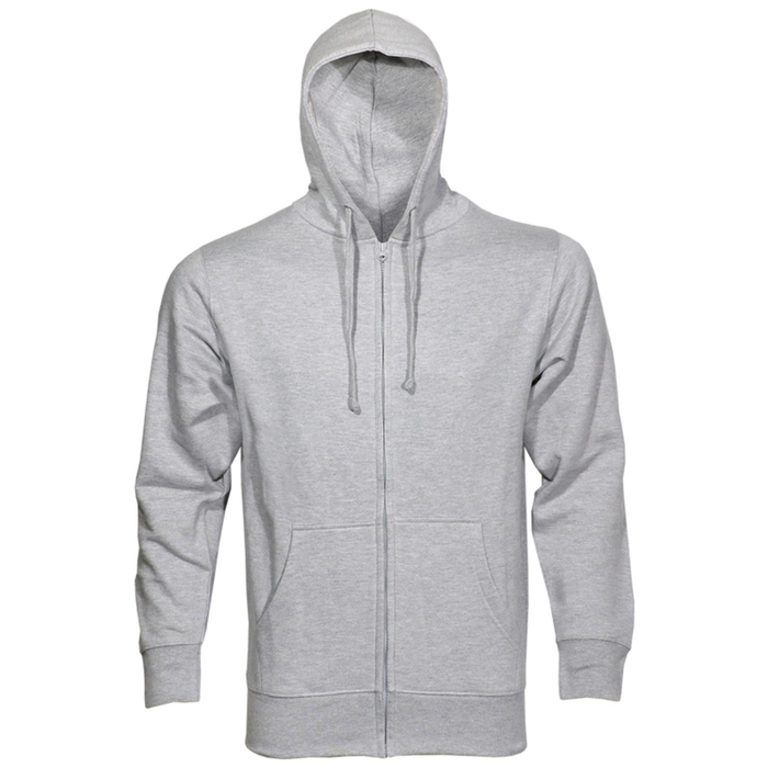 Ζακέτα φούτερ με κουκούλα COLORS HEATHER GRAY