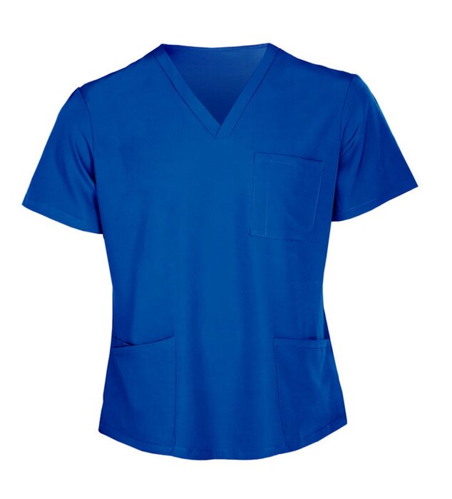 Μπλούζα ιατρική ελαστική κοντομάνικη NAVY