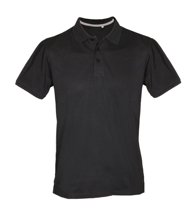 Men's Polo 60/40 180gr COLORS BLACK