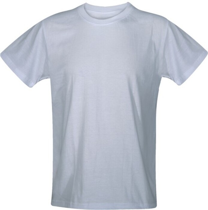 Men's T-shirt 130gr WHITE WHITE