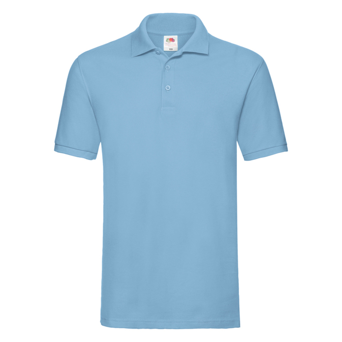 Ανδρικό Polo PREMIUM 180 COLORS NEW SKY BLUE Ανδρικό Polo PREMIUM 180 COLORS NEW SKY BLUE