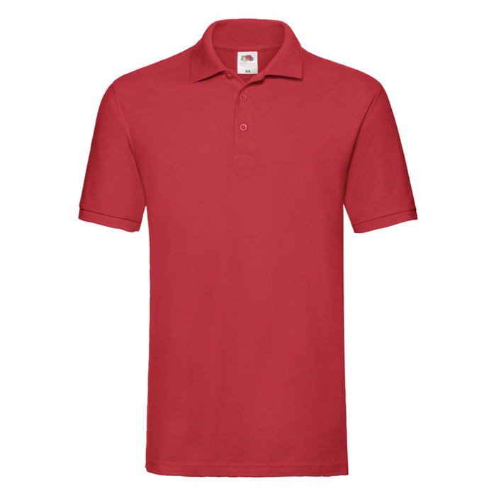 Ανδρικό Polo PREMIUM 180 COLORS RED
