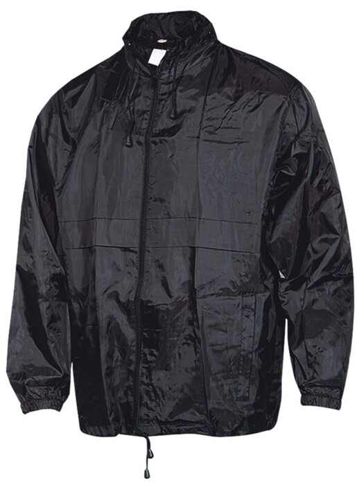 Μπουφάν αντιανεμικό BLACK Μπουφάν αντιανεμικό BLACK