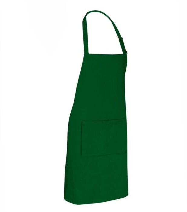 Chest apron with pocket FOREST GREEN