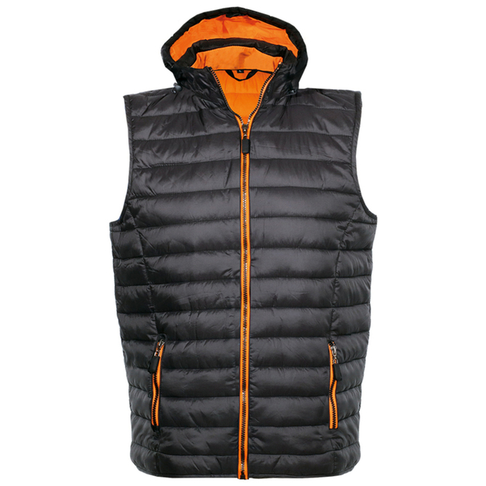Light modern body warmer BLACK/ORANGE Light modern body warmer BLACK/ORANGE