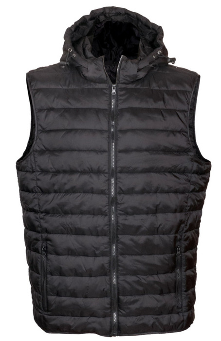 Light modern body warmer BLACK/BLACK