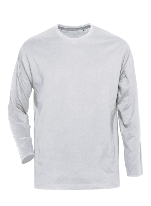 Men's T-shirt long sleeve 170 gr WHITE WHITE