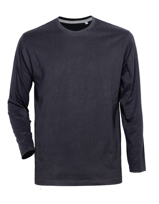 Men's T-shirt long sleeve 170 gr COLORS BLACK