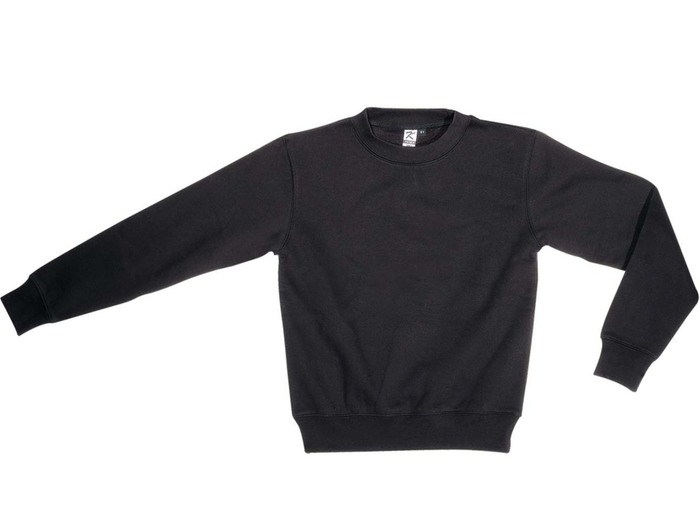 Kid's fleece blouse BLACK