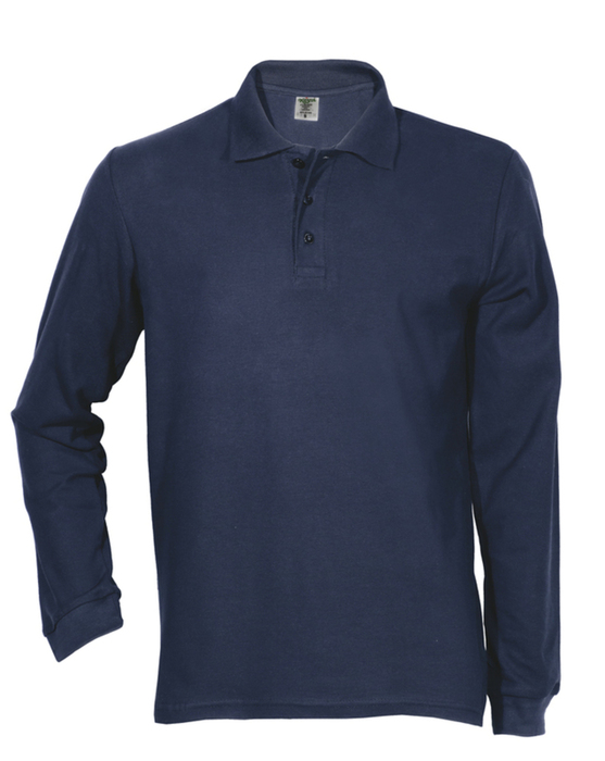 Ανδρικό Polo μακρυμάνικο COLORS NAVY