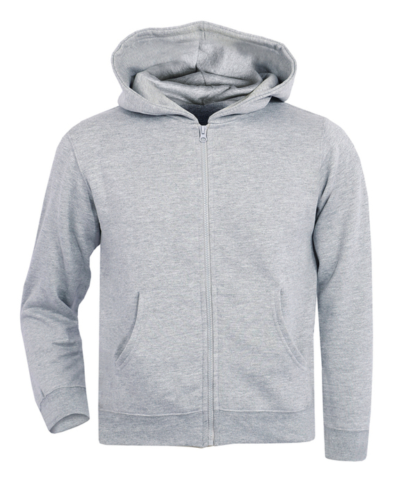 Kid's fleece jacket HEATHER GRAY