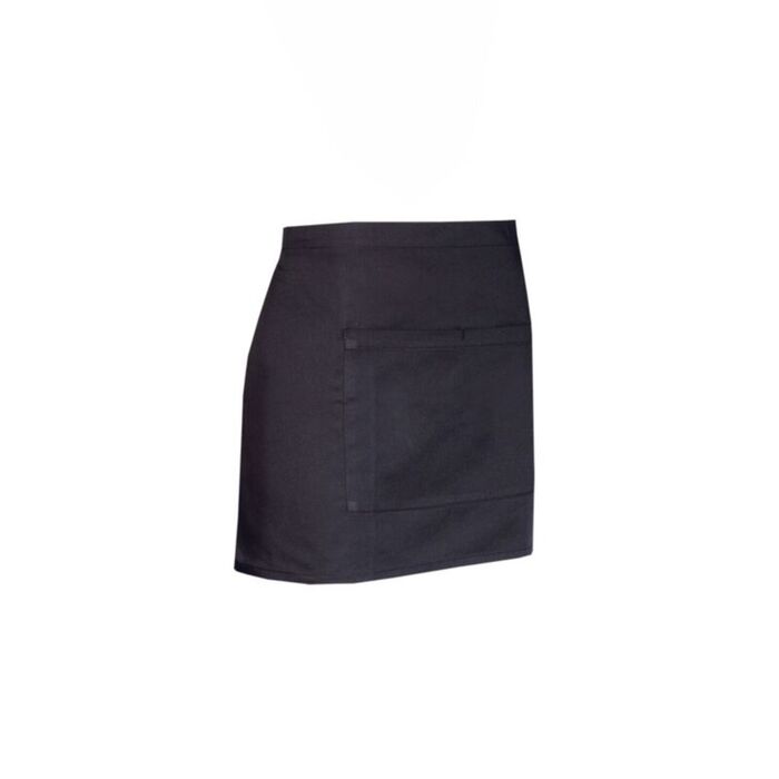 Waist short apron BLACK