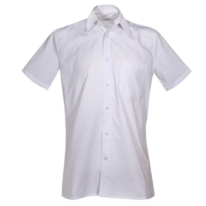 Ανδρικό πουκάμισο κοντομάνικο WHITE Ανδρικό πουκάμισο κοντομάνικο WHITE