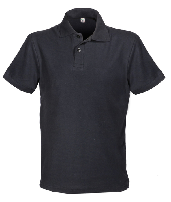 Men's Polo 100%cot 180gr COLORS BLACK