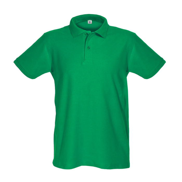 Men's Polo 100%cot 180gr COLORS DARK KELLY GREEN