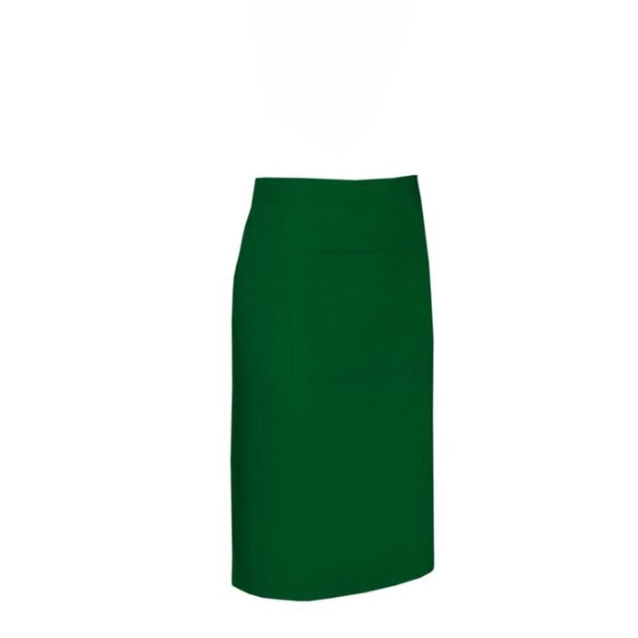 Long waist apron FOREST GREEN