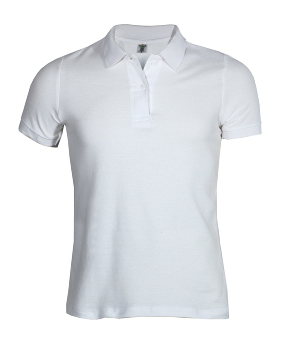 Women's Polo 180gr WHITE WHITE