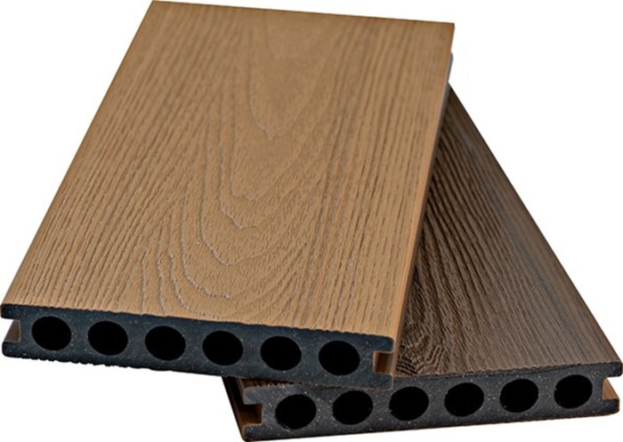 DECK-WPC ΔΑΠΕΔΟΥ PREMIUM 23/140mm WOOD/TEAK 640150
