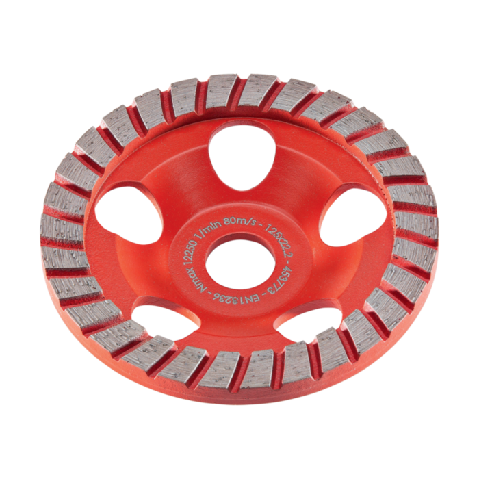 FLEX ΔΙΑΜΑΝΤΟΤΡΟΧΟΣ ΛΕΙΑΝΣΗΣ 125mm, TURBO-JET Turbo-Jet II D125 22,2