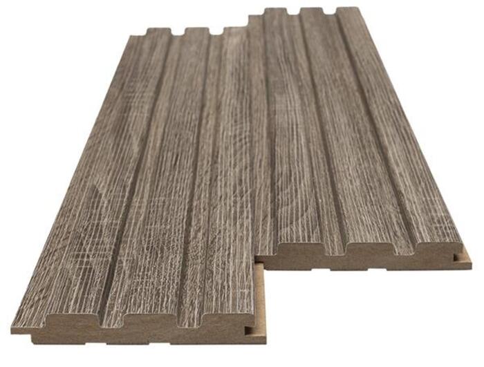 MDF PANEL ΜΕ 3D ΠΗΧΑΚΙΑ 503040 BEAT ST 16/119/2750mm VINTAGE OAK