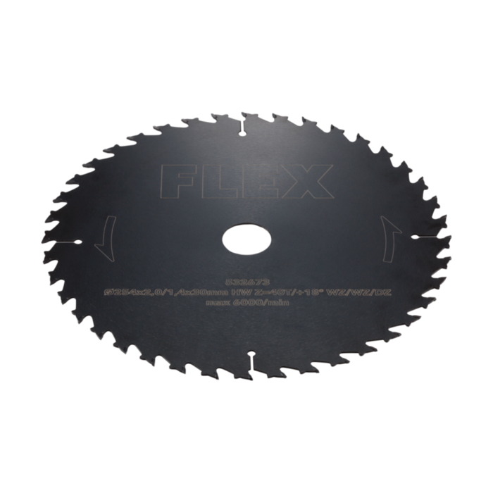 FLEX ΠΡΙΟΝΟΔΙΣΚΟΣ ΞΥΛΟΥ D254x2,0/1,4x30 HW Z=40/+18° WZ/WZ/DZ