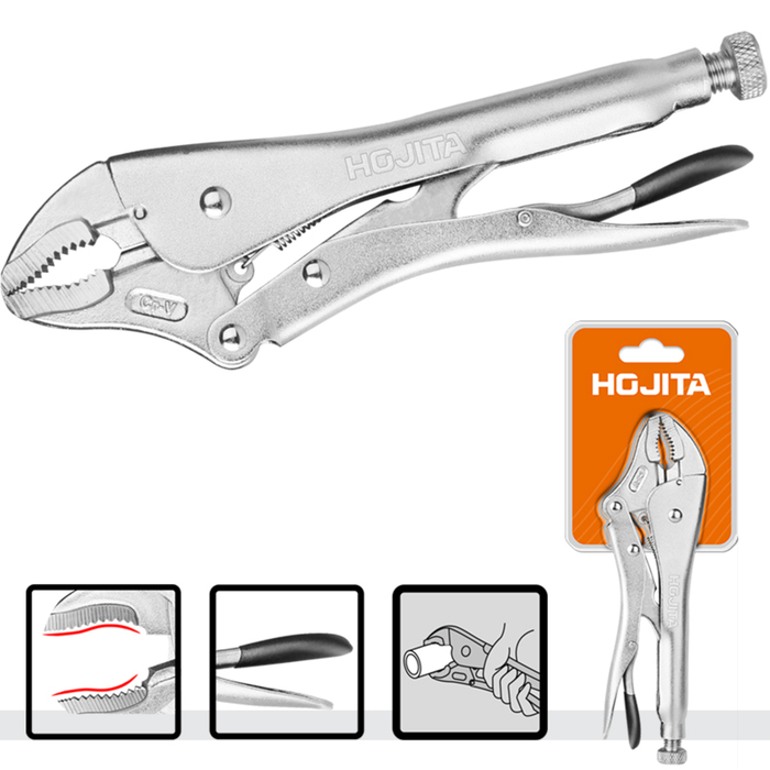 CURVED JAW LOCK PLIER CRV 250MM